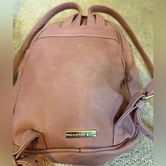 Madden Girl Pink Backpack - Picture 4 of 7